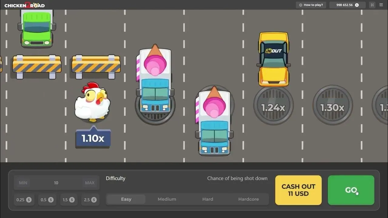 Chicken Road 2 App Mobile - Interfaccia ottimizzata per smartphone